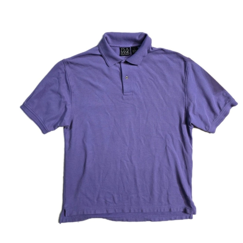 Jos. A  Banks travelers shirt Polo L Purple‎